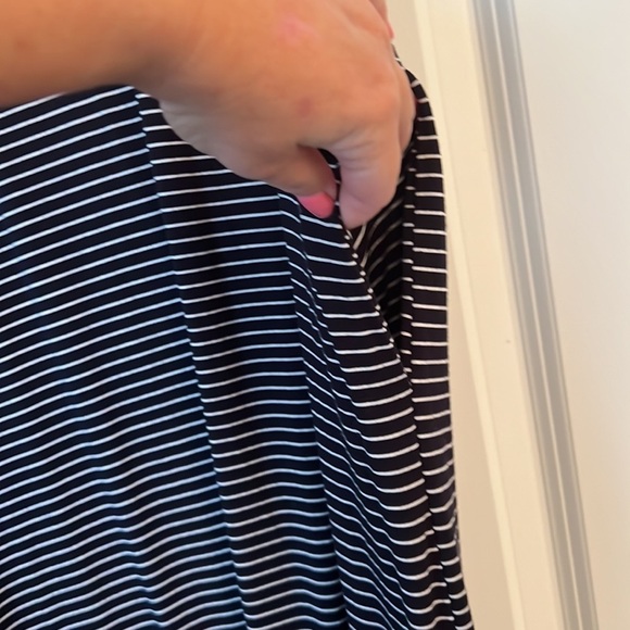 Olivia Rae - MIDI Striped Knit Jersey Knit w/ Pockets - Picture 7 of 8